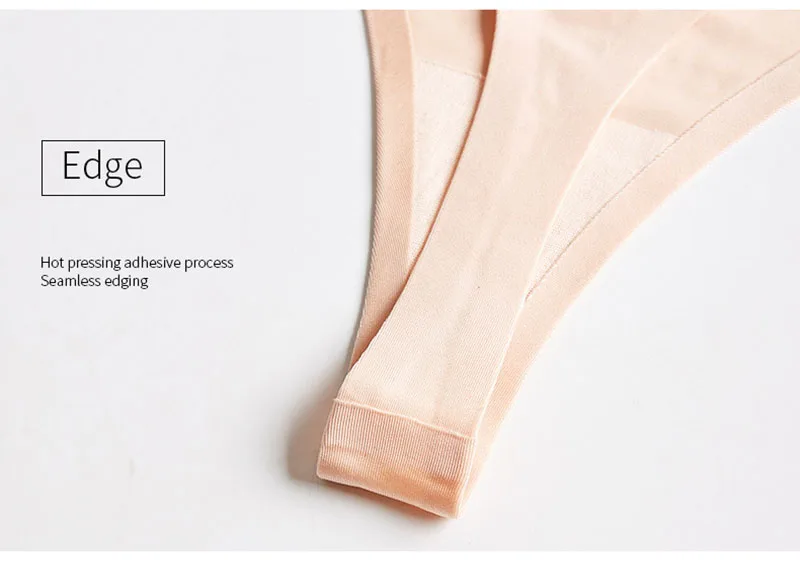 Модные бесшовные стринги сексуальные с низкой посадкой стринги Сплошной цвет высокое качество женское нижнее белье 20