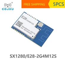 

5PCS SX1280 LoRa 2.4GHz BLE Wireless rf Module IPEX/PCB SPI Long Range 3km rf Transmitter 2.4g Transceiver Receiver E28-2G4M12S