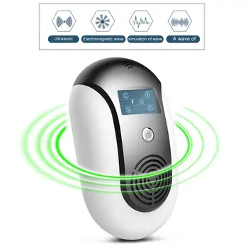 

Indoor Cockroach Mosquito Insect Killer Mute Home Ultrasonic Pest Repeller US Plug One-touch Electronic mosquito repellent