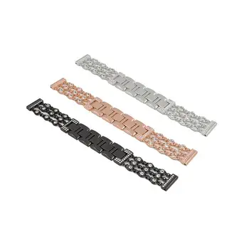 

Foxnovo Crystal Watch Band Creative Watch Band Fashion Replacement Wristband Compatible for Samsung Galaxy Watch