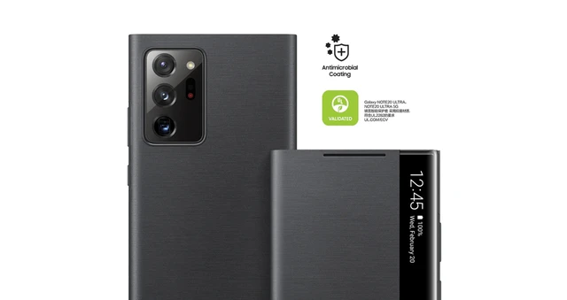 Original Samsung Mirror Smart View Flip Case For Galaxy Note 20