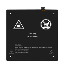 

3D Printer Accessories MK3 black hotbed 240X250X3.0mm Aluminum heated bed for Homers Odyssues parts Support 24V 105W