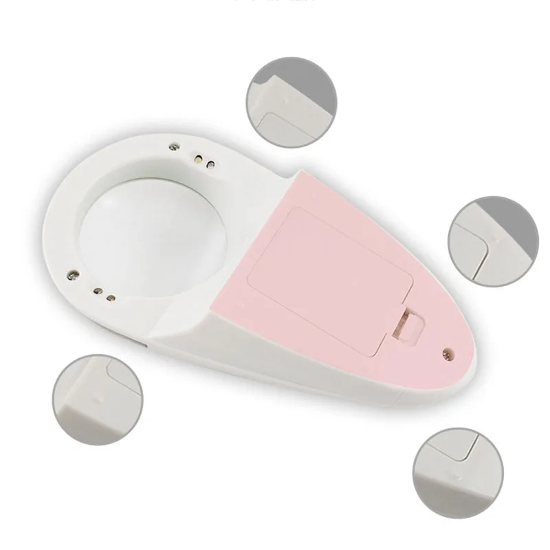 Factory Direct 2019 New Multi Function Desktop Handheld LED Illuminating Magnifier UV Light Touch Induction Flashlight