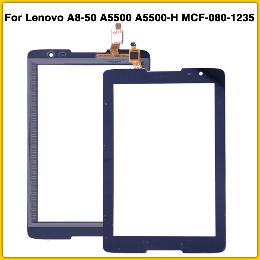 Новый A5500 сенсорный Экран для lenovo A8-50 A5500-H MCF-080-1235-V4 MCF-080-1235 Сенсорный экран
