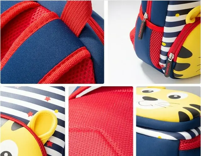 Children Backpack Cute Kid Baby Toddler Kindergarten Schoolbag 3D Cartoon Animal Bag Rucksack Shoulder Baby Gift For Toddler 6