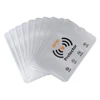 10PCS Smart Anti Theft RFID Wallet Blocking Card Protector Sleeve To Prevent Unauthorized Scanning Aluminium Cards Holder 4