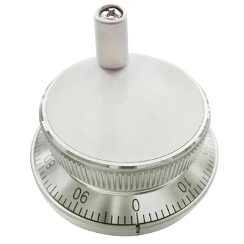 

FashionHand Wheel Handle Kit 5V Manual Pulse Generator Cnc Machine Tool Rotary Encoder Electronic Hand Wheel,60Mm