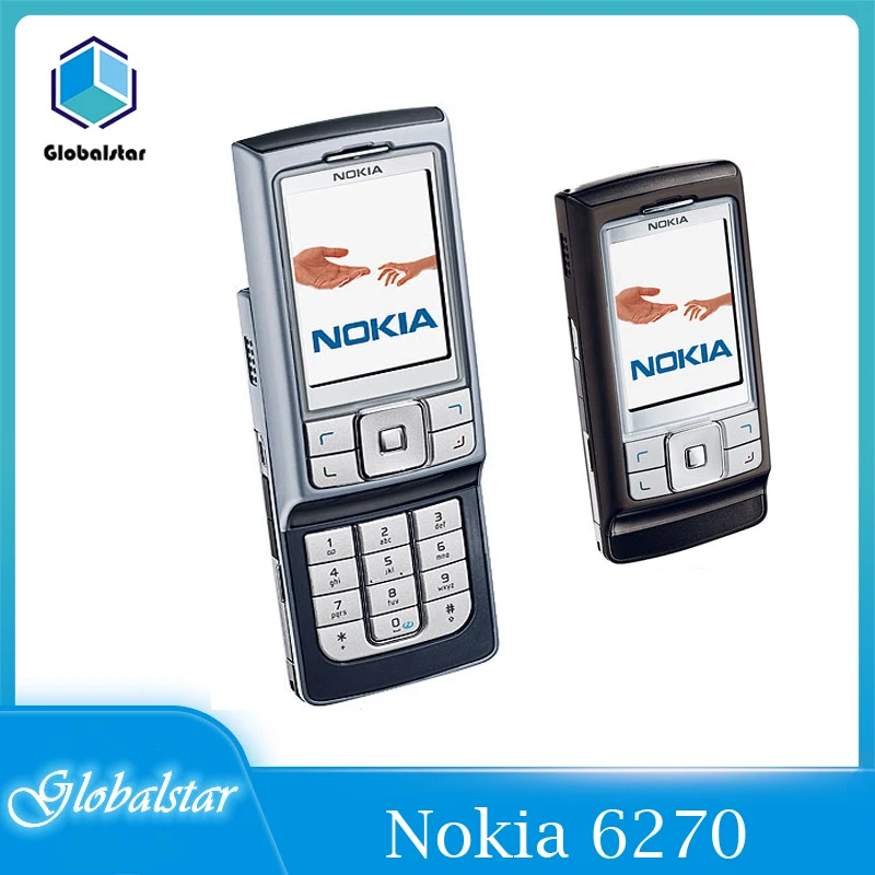Nokia 6270 Восстановленный Оригинальный разблокированный Slide phone 2 &quotGSM мобильный
