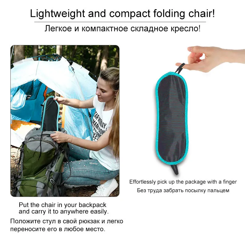 Folding Chair Camping Folding Chair Portable Ultralight Travel Outdoor Hiking BBQ Fishing Chairs for Picnic
