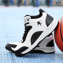 Новое поступление, мужская баскетбольная тренировочная обувь, удобные мужские баскетбольные кроссовки, спортивные кроссовки средней высоты, Баскетбольная обувь для больших мальчиков