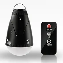 Светодиодный светильник для кемпинга с дистанционным управлением, 3 уровня регулировки, подвесной фонарь для ночного отдыха, светильник для кемпинга, палатки, 1,5 Вт, водонепроницаемый