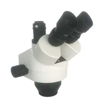 7X-45X Simul-Focal Тринокулярный зум мощность стерео микроскоп головка+ WF10/20X окуляр объектив для промышленного ремонта телефона
