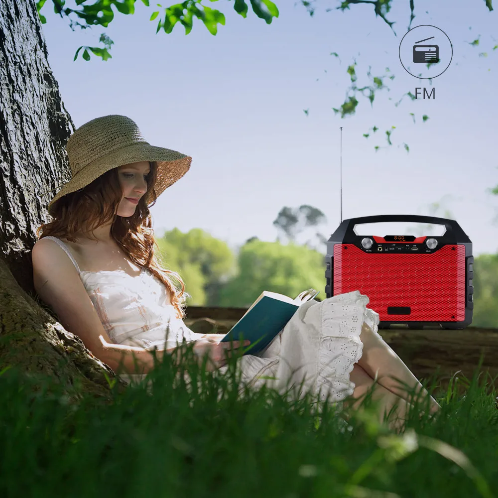 40 Вт Bluetooth динамик портативный беспроводной большой мощности s Soundbox с пультом