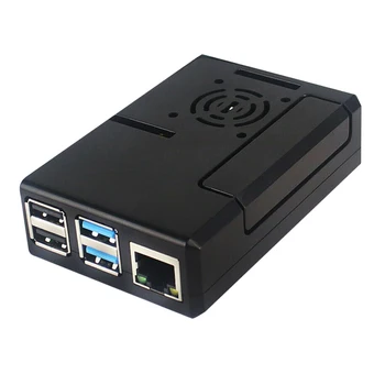 

ABS Case Protective Interfaces Compact Cover Demo Board Accessories for Raspberry Pi 4 New Arrival