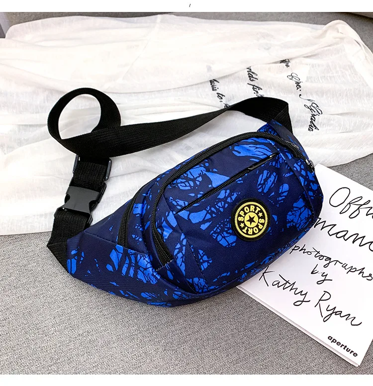 

2019 Fashion New Style Waterproof round Standard Tree Wallet Men's Chest Pack Large-Volume Casual Sports Women's Wallet