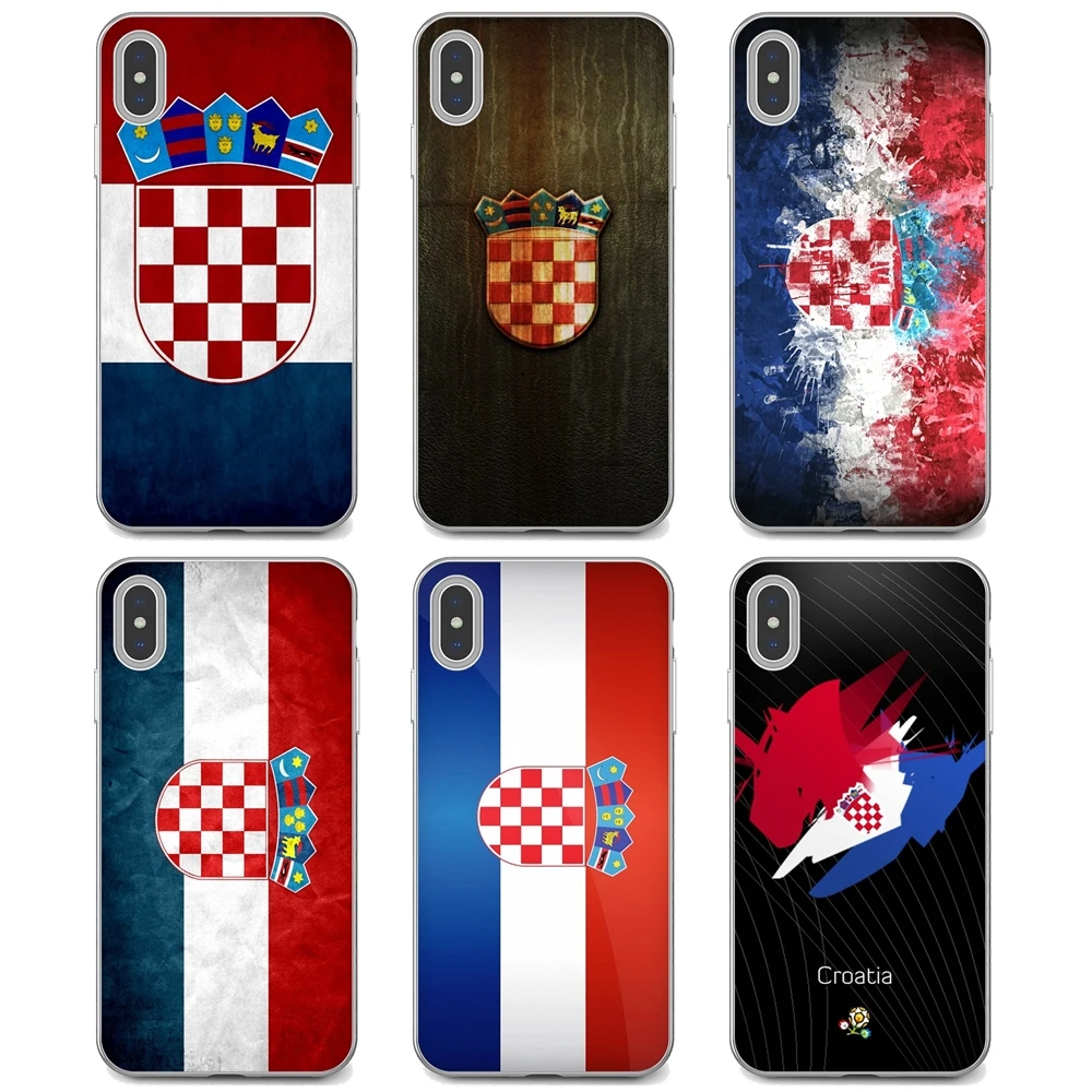 National-Flag-Croatia-Banner-Art For Huawei P30 P40 P20 P7 P8 P9 P10 Lite Plus Pro 2015 2016 2017 Mini Soft TPU Case | Мобильные