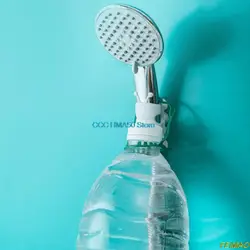 1*Silicone Shower Head Holder Removable Bracket Suction Cup Handheld Bathroom Tool Shower Head Suction Cup Home Bathroom Supply