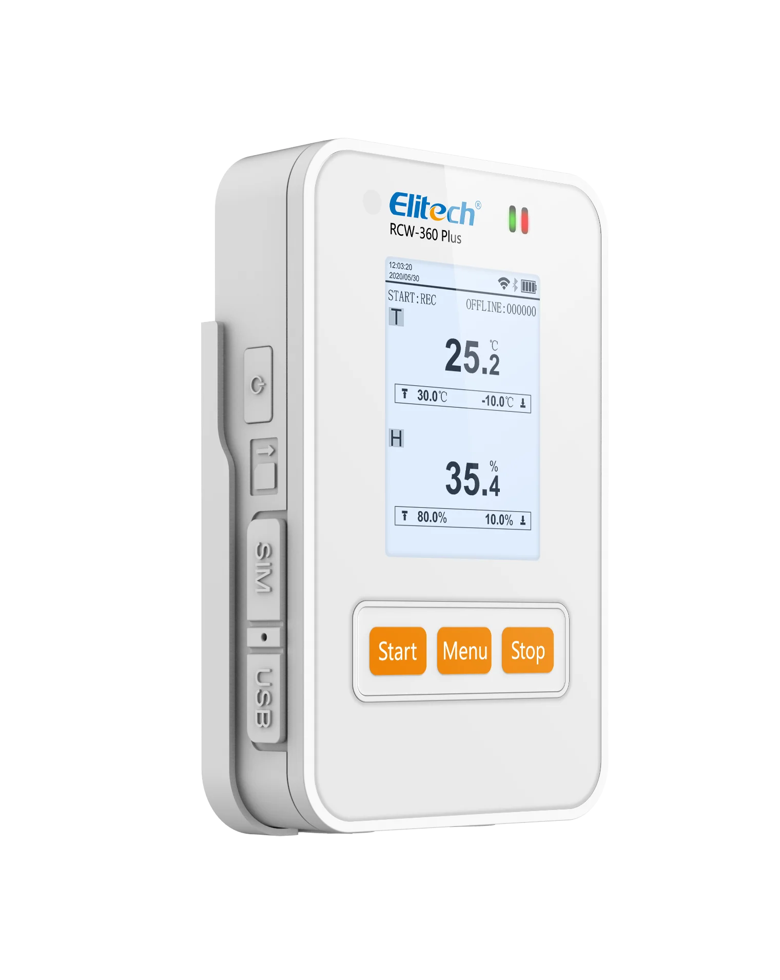 Elitech RCW-800W-THE Wireless Temperature & Humidity Data Logger