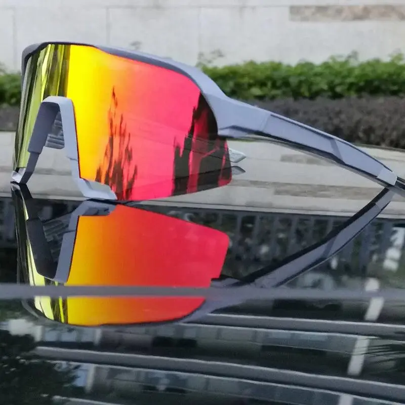 New Outdoor Sports Cycling Glasses photochormism Mountain Bike Cycling Goggles TR90 Peter Men Cycling Sunglasses UV400 3 lens