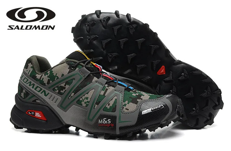 Salomon speed Cross 3 CS III, мужские кроссовки, Мужская дышащая обувь на плоской подошве, прогулочная обувь, мужские кроссовки, мужская обувь для фехтования - Цвет: Men-Cross 3 CS-10