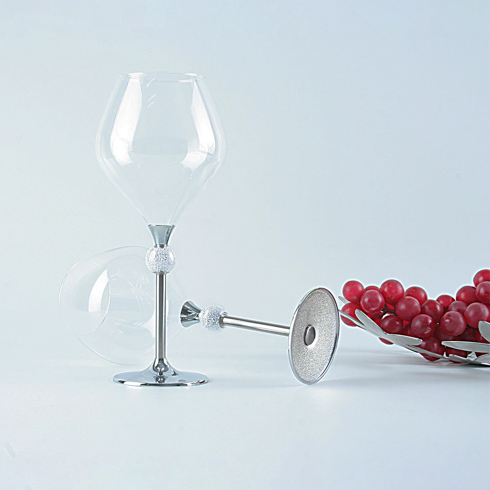 

Wine Glass Engraved Crystal Wine Glass Set Wedding Glasses For Bride And Groom Toasting For Party Bar Drinkware Trendy Household