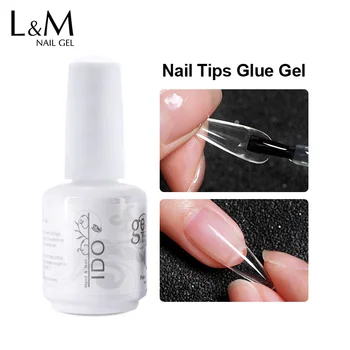 

3pcs Nail Tips Glue Gel Clear Professional Nail Extend UV Diamond Sticker Nail Tip Sticker Gel Polish Base Coat
