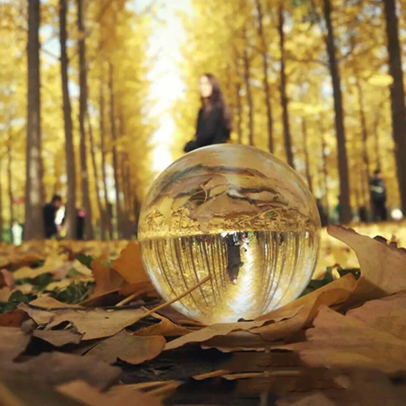 

Household Items Transparent Crystal Glass Ball Decoration Ornaments Feng Shui Transit Lucky Ball Photography Props Crystal Ball