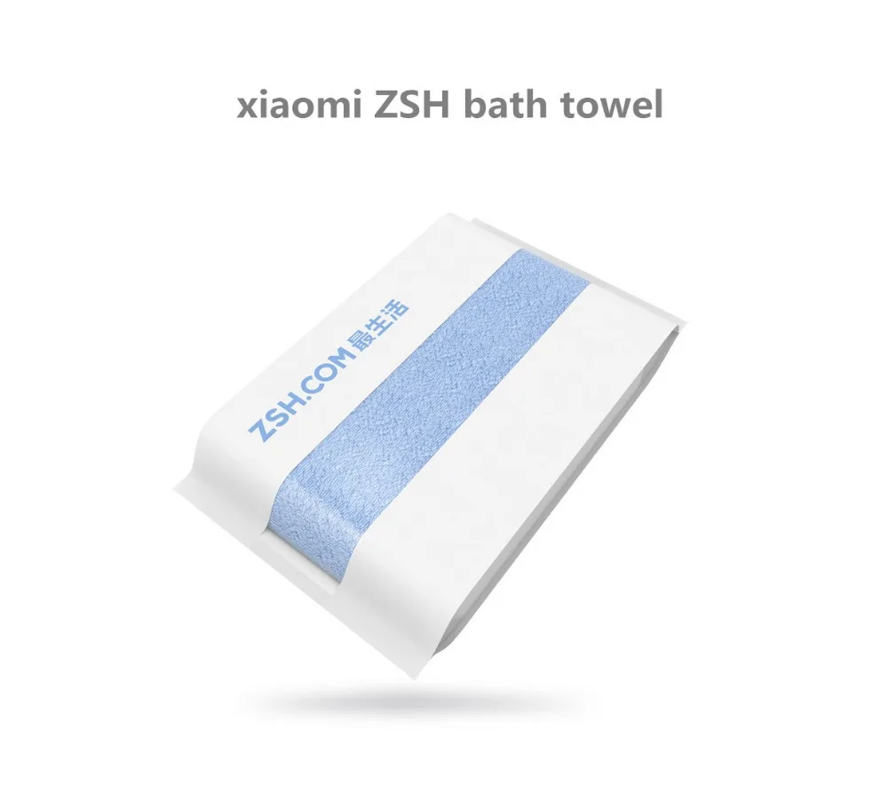 Xiaomi mijia ZSH хлопковое банное полотенце Xiaomi пляжное полотенце мочалка ткань Антибактериальная водопоглощение 27,5x55 дюймов