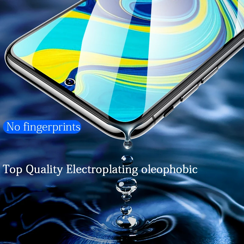 3Pcs Tempered Glass For Xiaomi Redmi Note 9 Pro 9s 7 Pro Screen Protector For Redmi 9 9A Note 8 Pro 8T K30 Pro Protective Glass