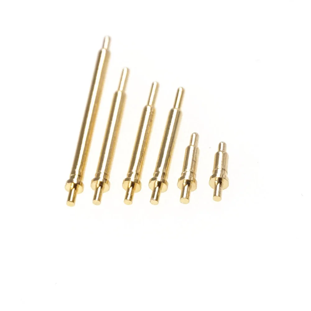 50 шт. пружина Pogo Pin через отверстия PCB Высота 4 5 6 7 8 9 10 11 12 13 14 16 мм|height| |