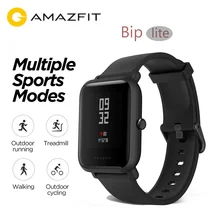 Amazfit Bip lite многоязычные Смарт-часы Пульс 45 дней Срок службы батареи 3 АТМ водонепроницаемые спортивные часы