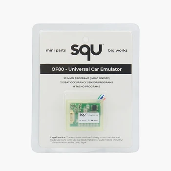 

SQU OF68 Universal Emulator OF80 OF68 Emulator Signal Reset Immo Programs Place ESL Diagnostic Seat Occupancy Sensor