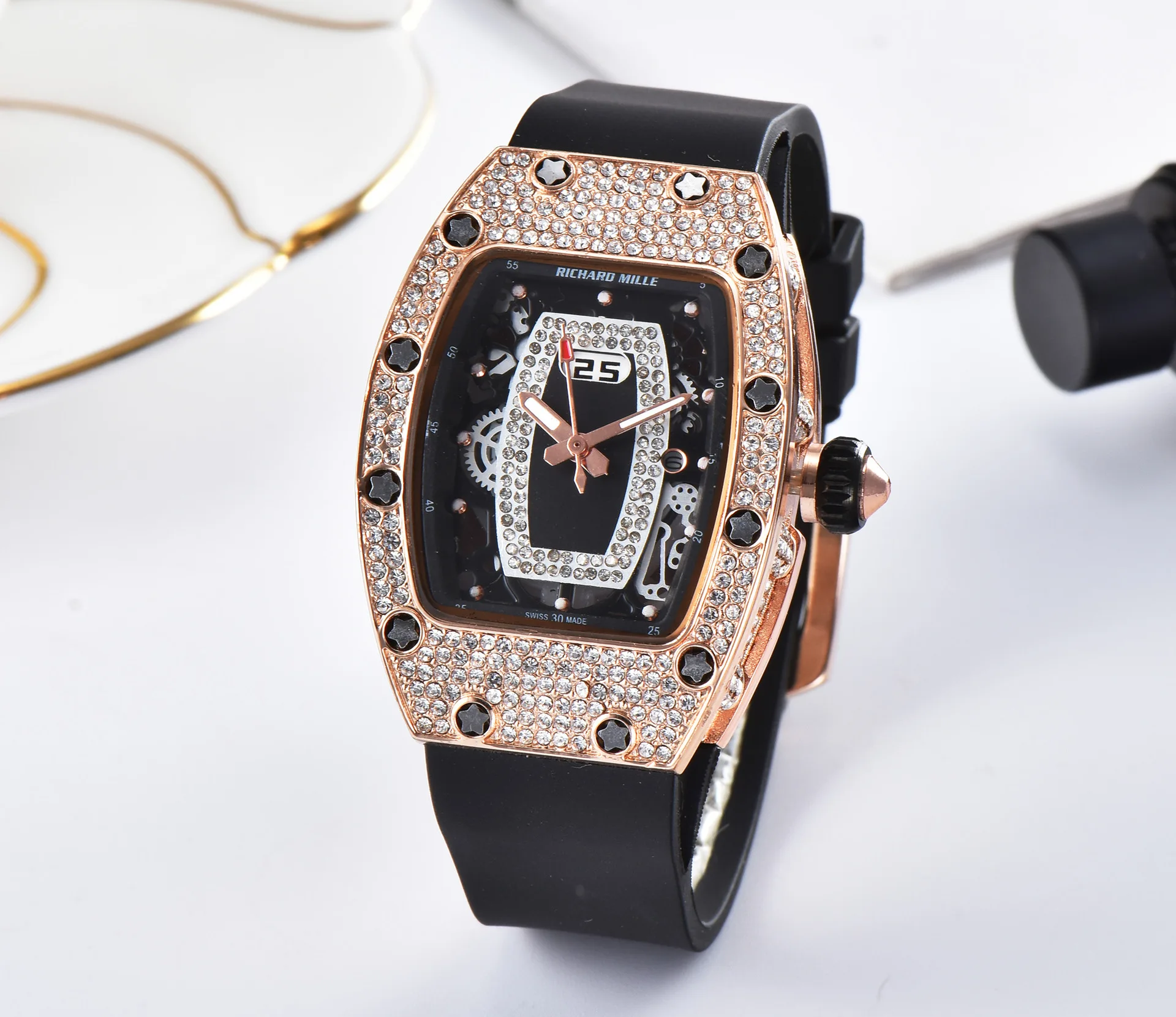 

Relogio Masculino New Sport Chronograph Men Watch Top Brand Luxury Quartz Clock Man Waterproof Silicone Strap Watch Men
