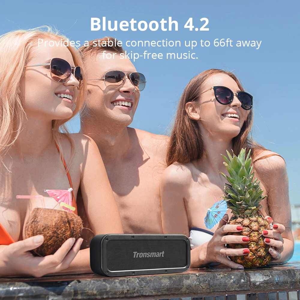 Голосовая помощь: Bluetooth Колонка Tronsmart Force 5 0 Портативная колонка