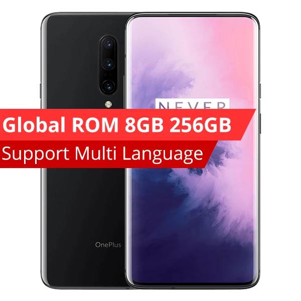 Oneplus 7 Pro 6 ГБ 128 Гб Смартфон Snapdragon 855 AMOLED экран 48MP Тройная камера 30 Вт Зарядное устройство NFC 4000 мАч - Цвет: 8GB 256GB Grey
