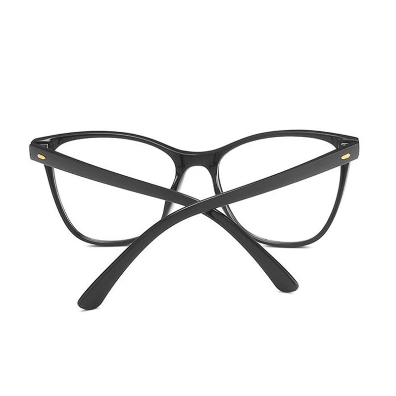 Rice Nail Frame Anti Blue Light Cat Eye Prescription Glasses For The Nearsighted TR90 Optical Spectacles 0 -0.5 -0.75 To -6.0 2