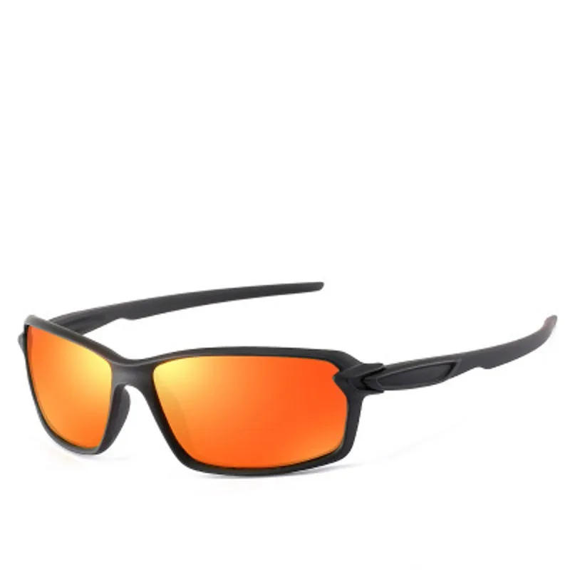 JASPEER мужские поляризованные солнцезащитные очки на открытом воздухе Квадратные Солнцезащитные очки для женщин Путешествия вождения ПК рамка UV400 очки - Цвет линз: C1