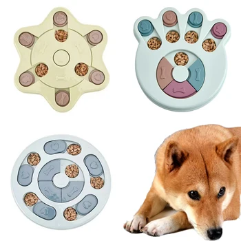 

Dog Puzzle Toys Increase IQ Interactive Puppy Dog Food Dispenser Pet Dogs Training Games Feeder for Puppy medium Dog Bowl