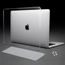 Матовый кристально прозрачный чехол для Mac book Air Pro Retina 11 12 13 15 16 Touch Bar 2019 A2141 A2159 New Air 13 A1932 2020(China)