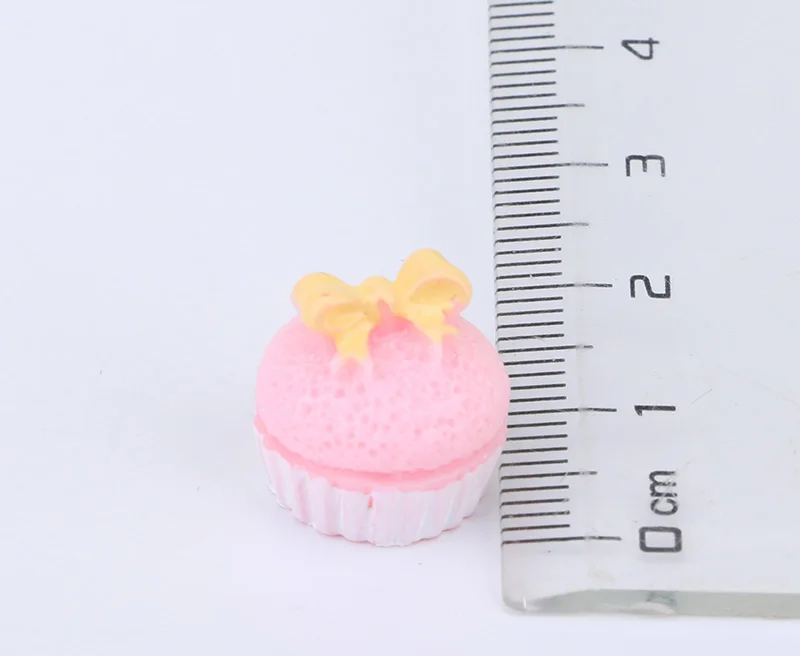 10 шт. милый 3D Торт плоская задняя DIY миниатюрная искусственная еда-муляж смола кабошон Декоративная кукла-медвежонок дом игрушка