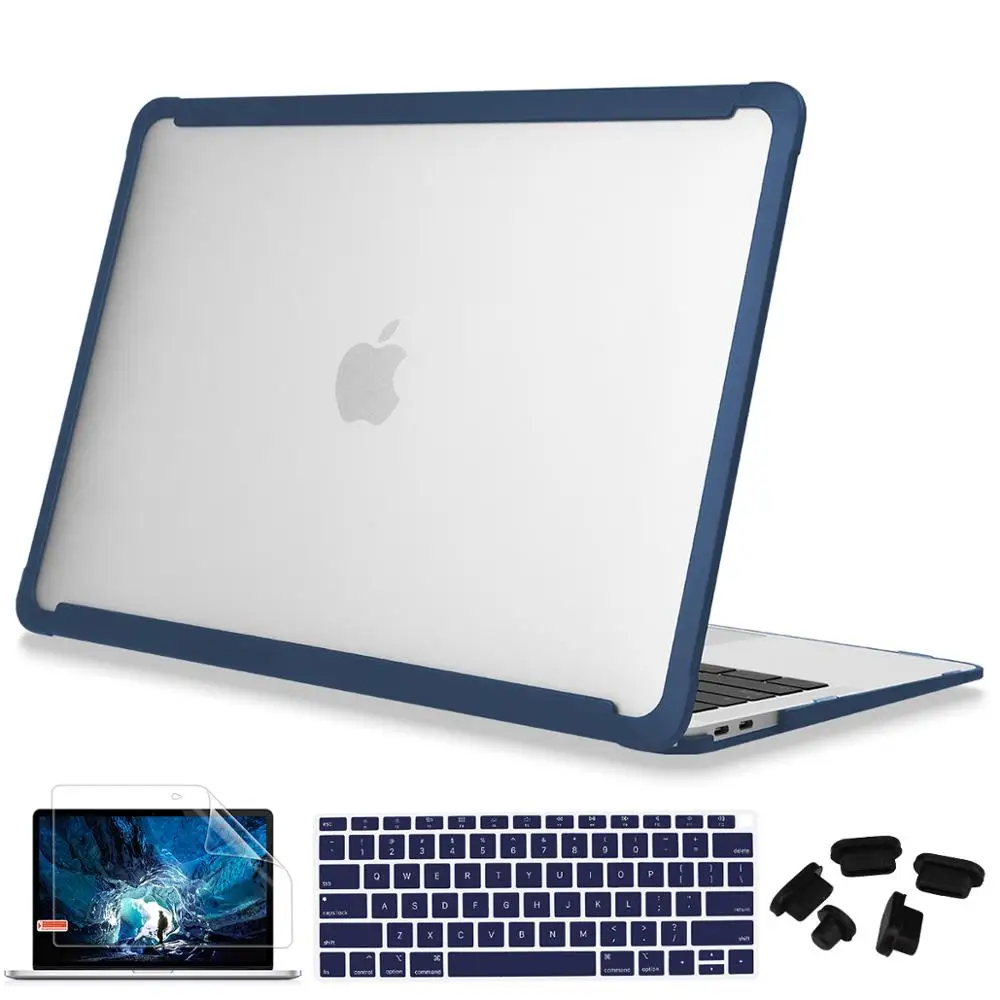 Красный для MacBook Air 13 дюймов Чехол M1 A2337 A2179 A1932 2020 Pro Сенсорная панель легкая Мягкая матовая пластиковая
