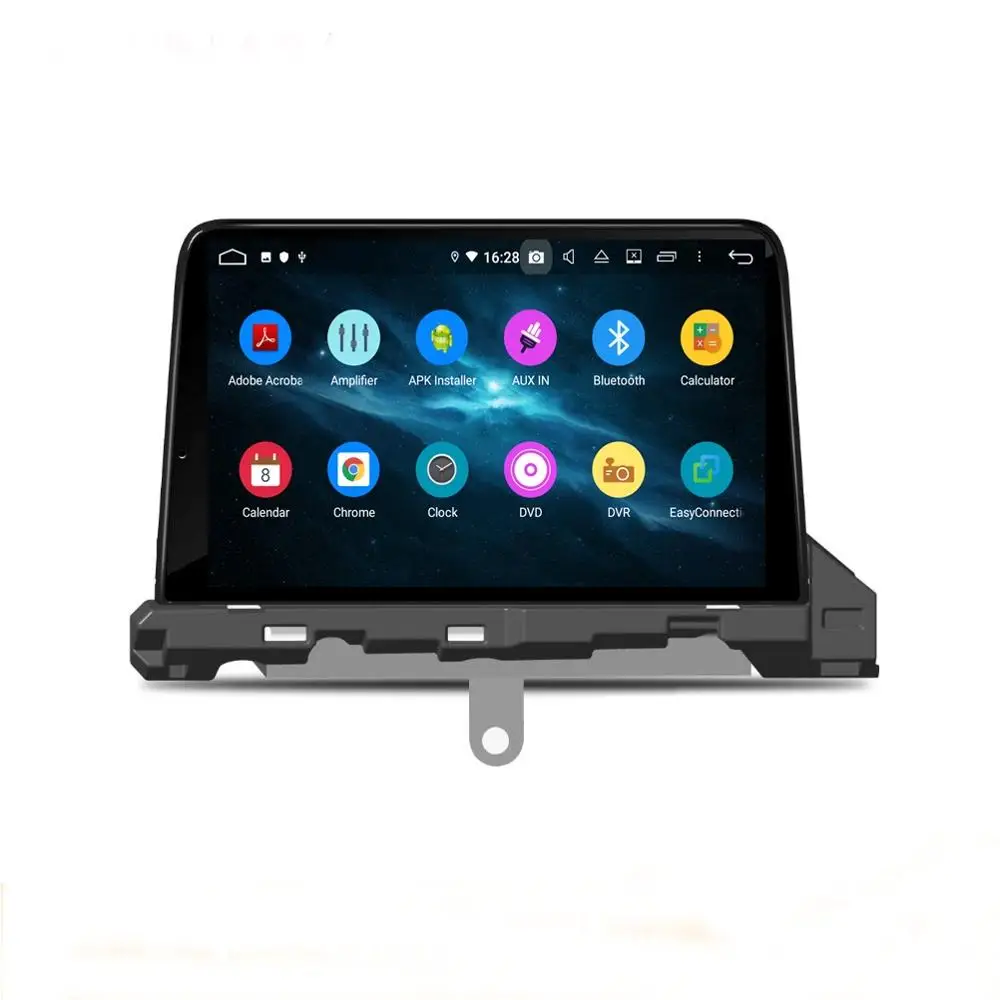 Excellent 4GB+64GB 8-Core 9" Android 9.0 Car DVD Player Head Unit for Mazda 6 Atenza 2018 2019 Radio GPS Bluetooth WIFI USB Easy Connect 2