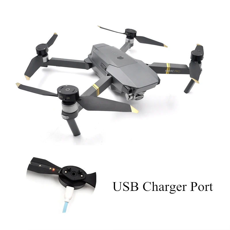 

For DJI Mavic Pro Accessoies 8331 Low-Noise Props Folded LED Light Flash Quick-Release Propeller For DJI Mavic Platinum Pro