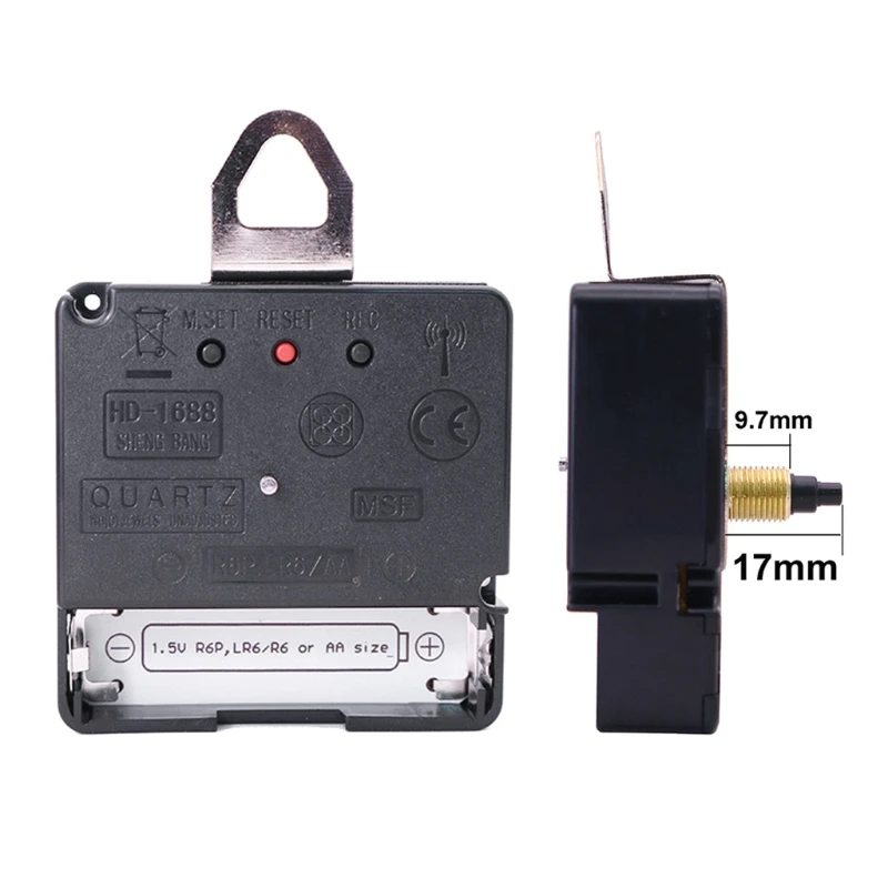 UK MSF Time Atomic Radio Controlled Silent Quartz Clock Movement Mechanism DIY Kit Replacement