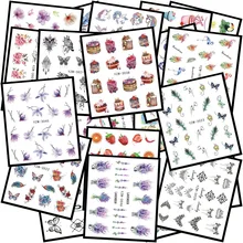 25 стилей, акриловая пудра для ногтей в виде цветка единорога, полимер для украшения ногтей, прозрачный белый акрил для ногтей, инструменты для маникюра