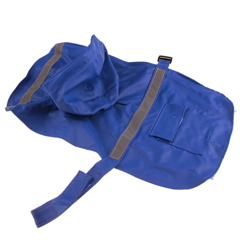 1Pcs PU Waterproof Small dog raincoat dog coat pet clothes raincoat teddy Whole cover rain coat drop ship