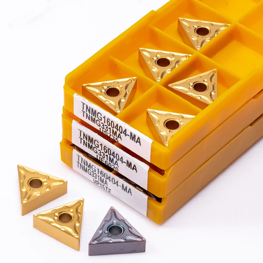 10 шт. алюминиевые вставки TNMG160404 VP15TF US735 UE6020 высококачественный внутренний