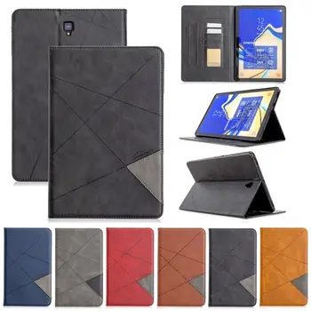 

Case For Samsung Galaxy Tab S4 2018 10.5'' T830 T835 SM-T835 Cover Funda Smart PU leather Card slot Stand Tablets wallet Case