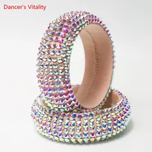 Костюмы для танца живота танцевальный браслет сверло бралет камень ювелирные изделия ручной манжеты живота восточных танцев аксессуары браслет