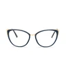 Anti-blue Light Cat Eye Prescription Spectacle Women Myopia Lens Photochromic Glasses Diopter 0 -0.5 -0.75 -1.0 -2.0 To -6.0 ► Photo 3/6